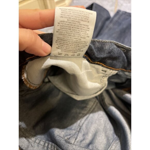 Original Weatherproof Vintage Jeans Men’s Size 46x32 Blue The Straight Fit Denim - Picture 5 of 12